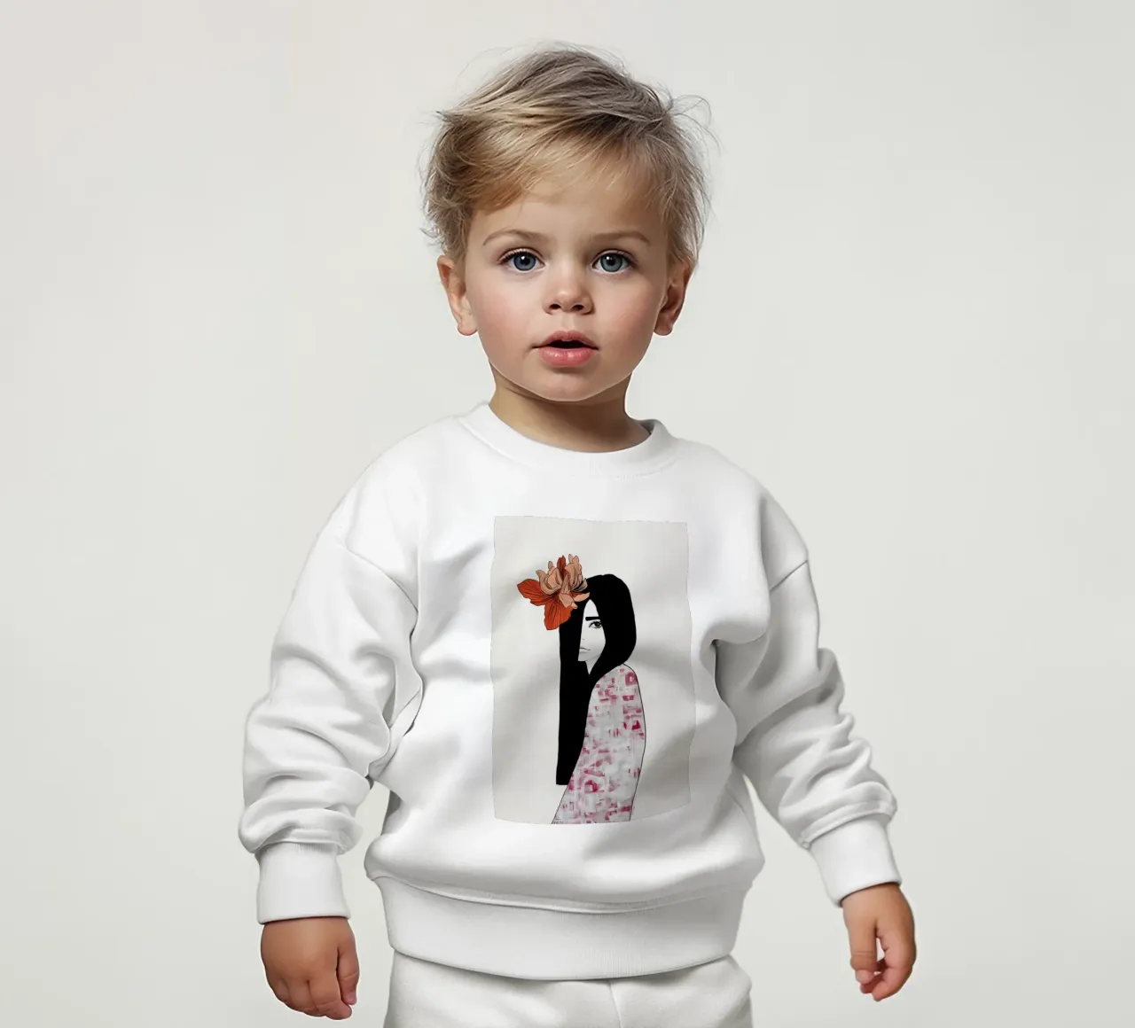 Iris sudadera de bebé de Ramona Russu