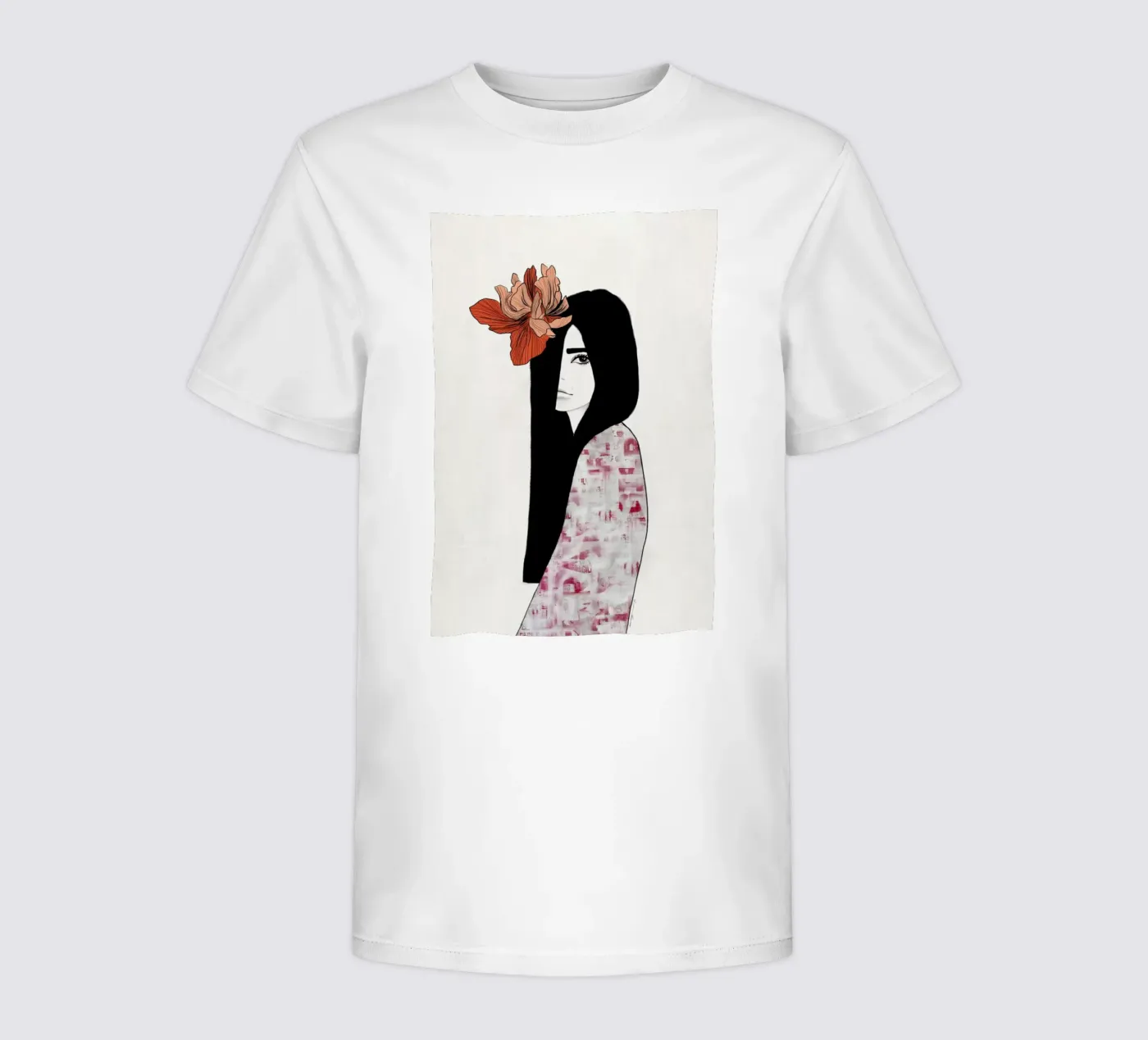 Iris kinder t-shirt van Ramona Russu