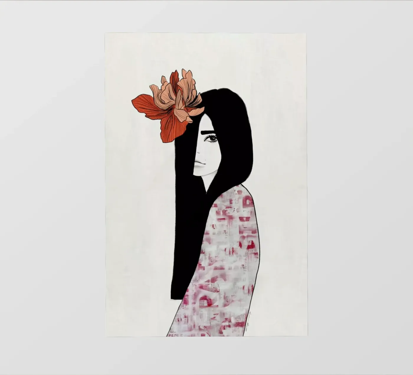 Iris Backlit Folie von Ramona Russu