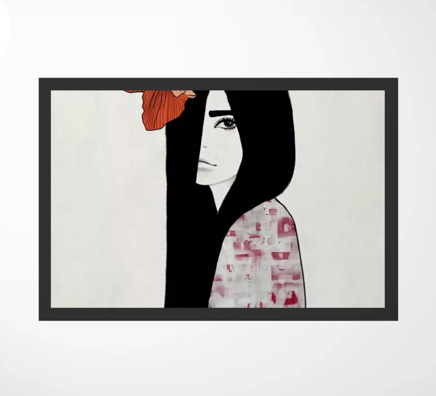 Iris deurmat van Ramona Russu