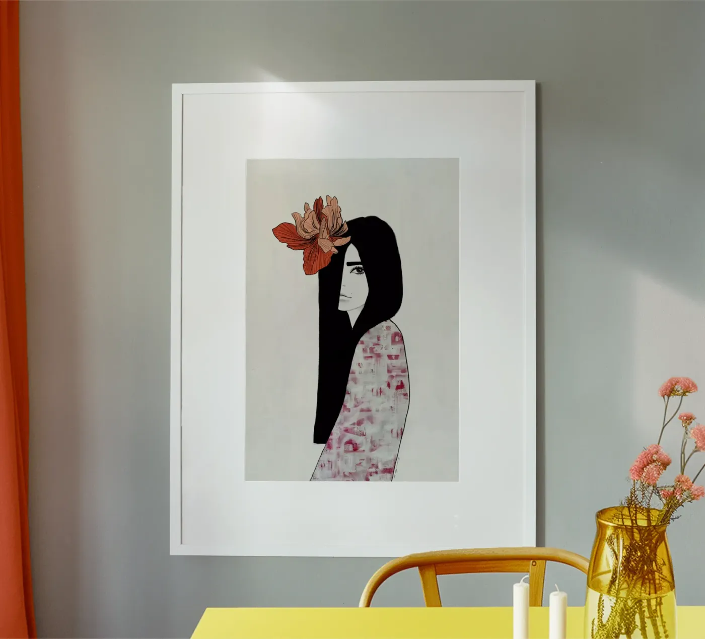 Iris poster by Ramona Russu