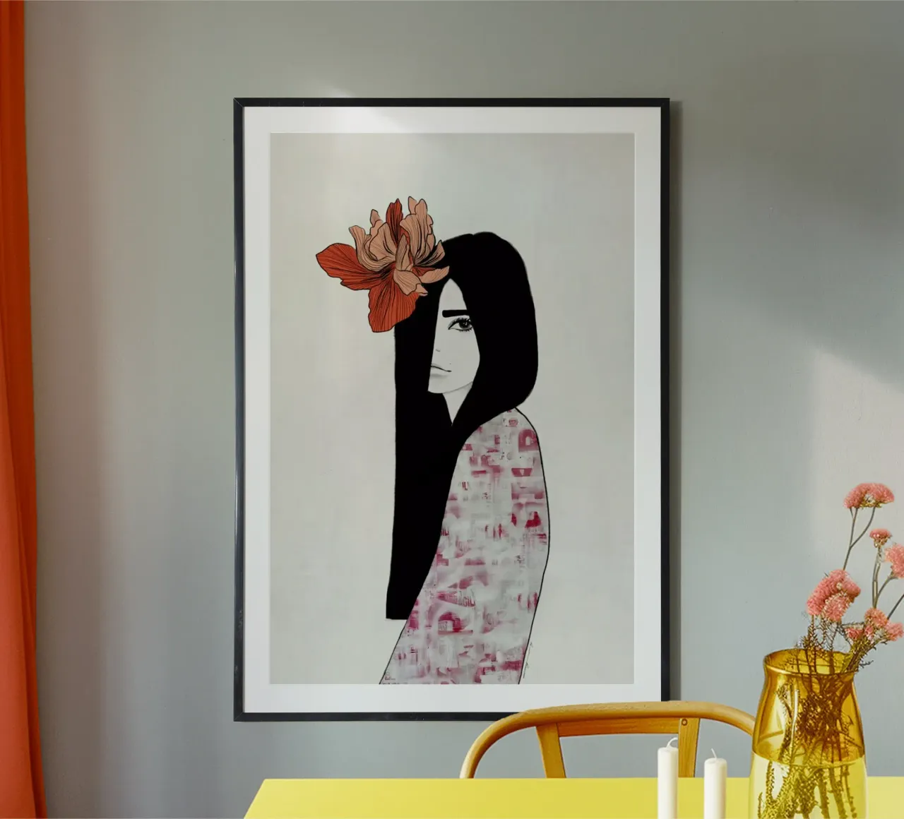 Iris poster by Ramona Russu