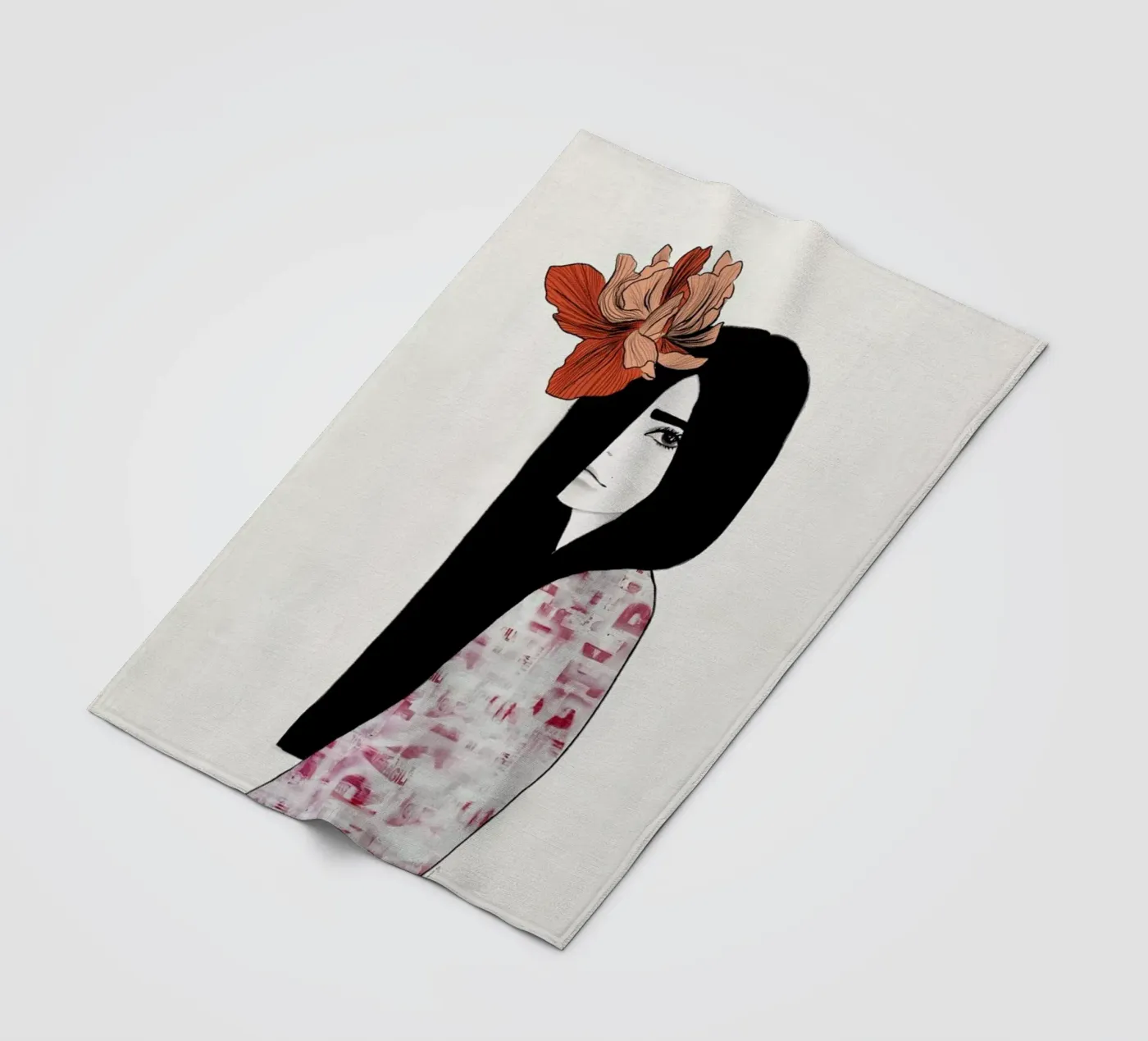 Iris Fleecedecke von Ramona Russu