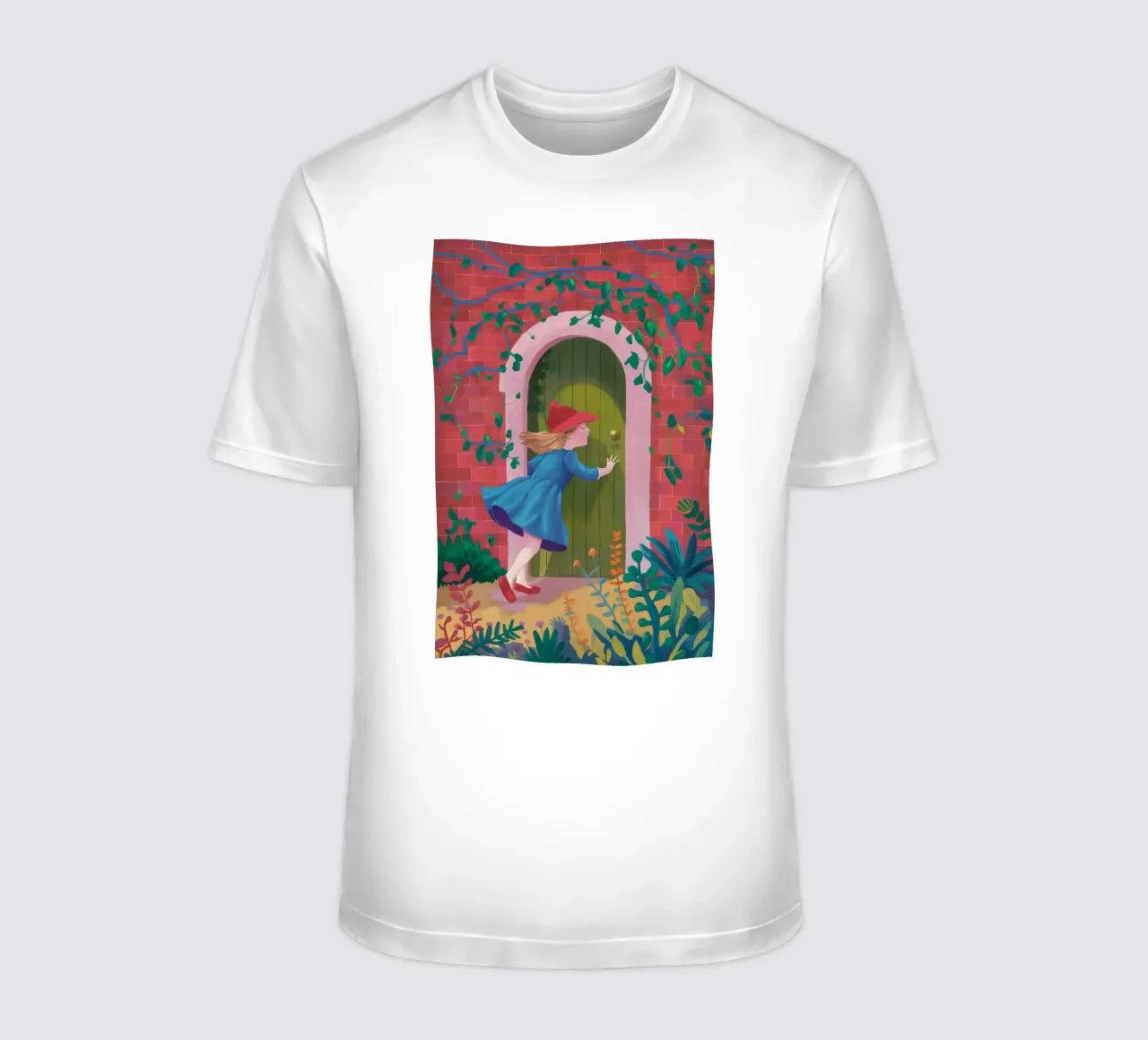 Passaggio del Giardino Segreto t-shirt da Ivory Frame