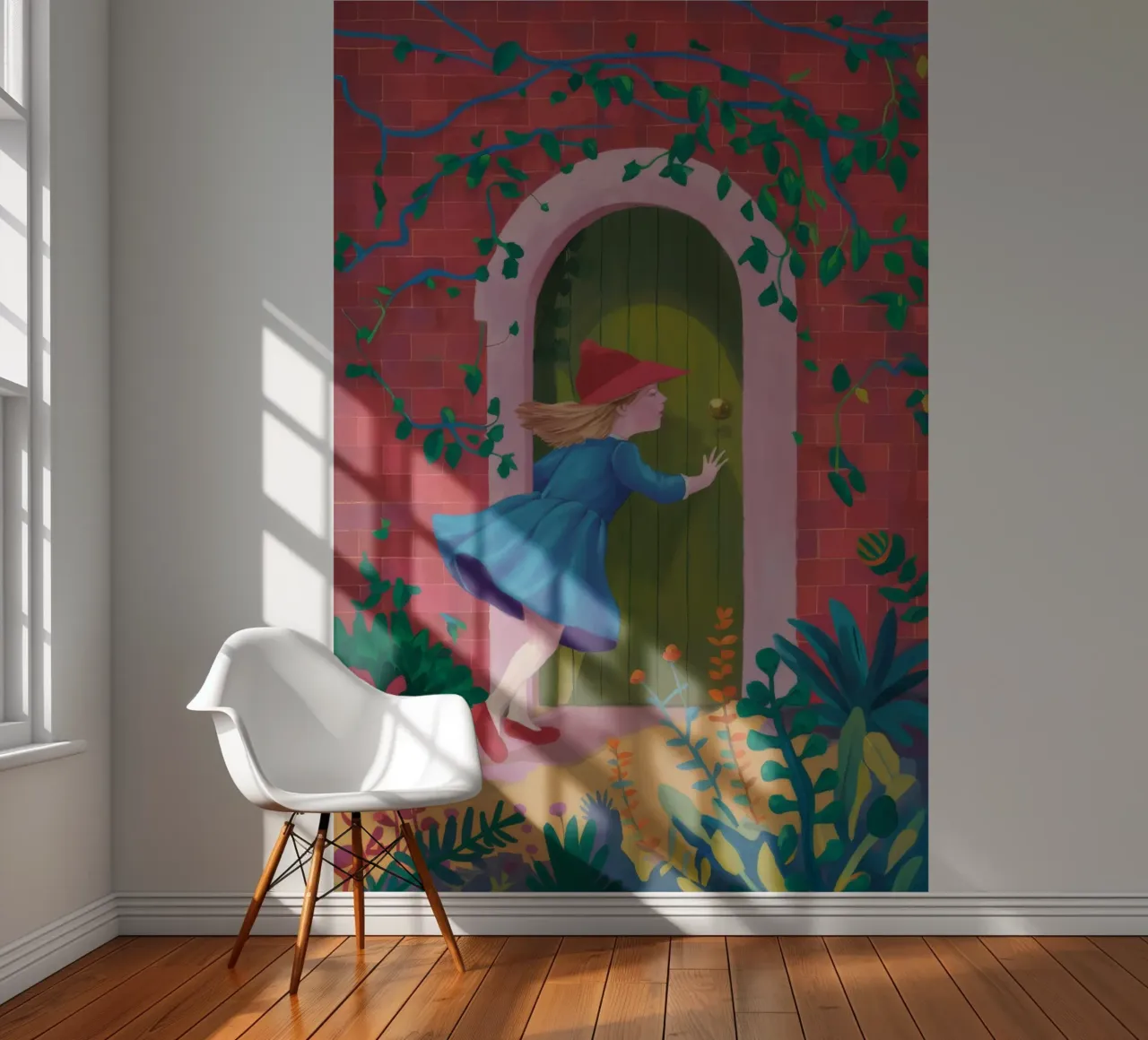 Secret Garden Passage photo wallpaper by Ivory Frame