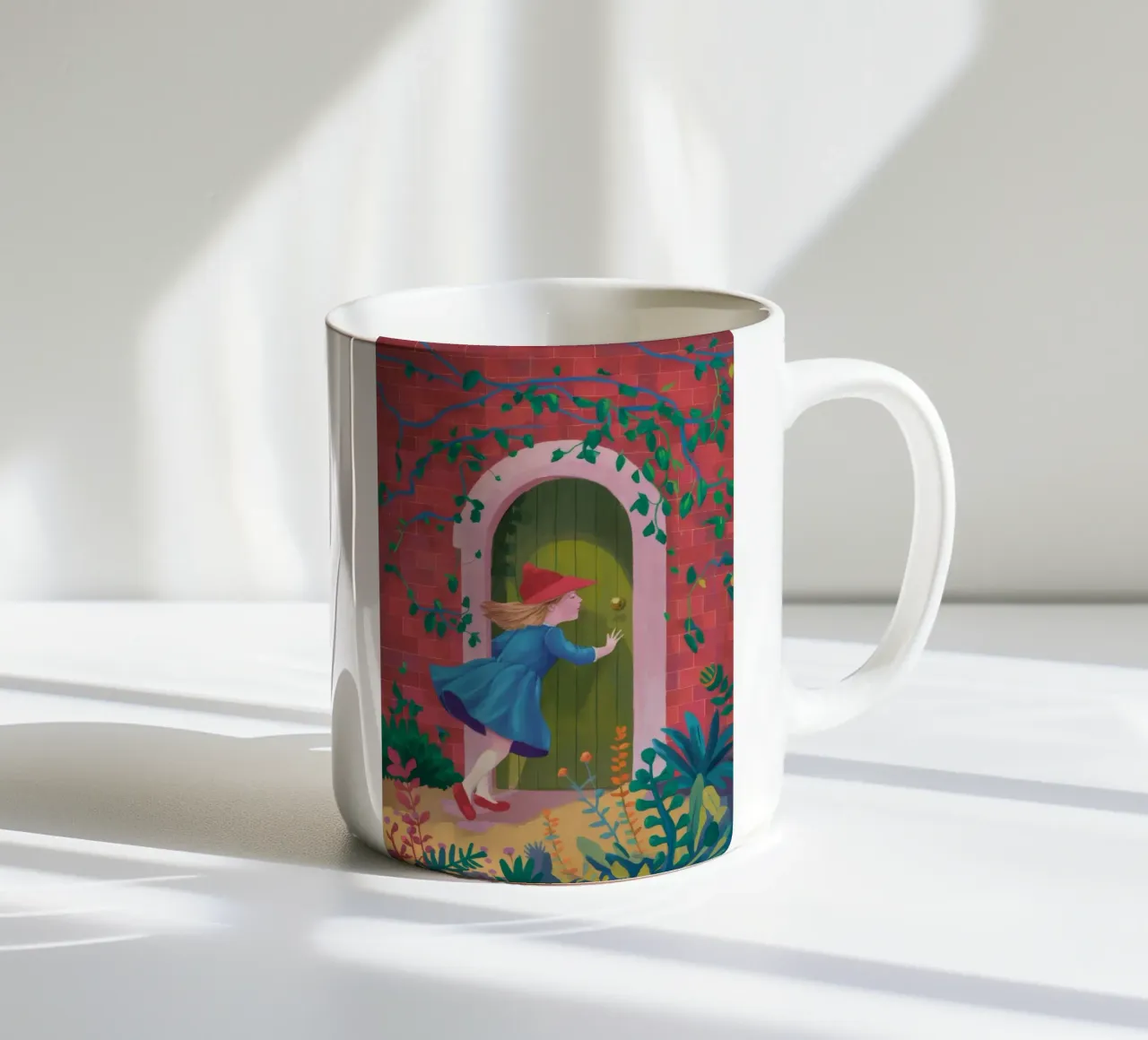 Passaggio del Giardino Segreto tazza in ceramica da Ivory Frame