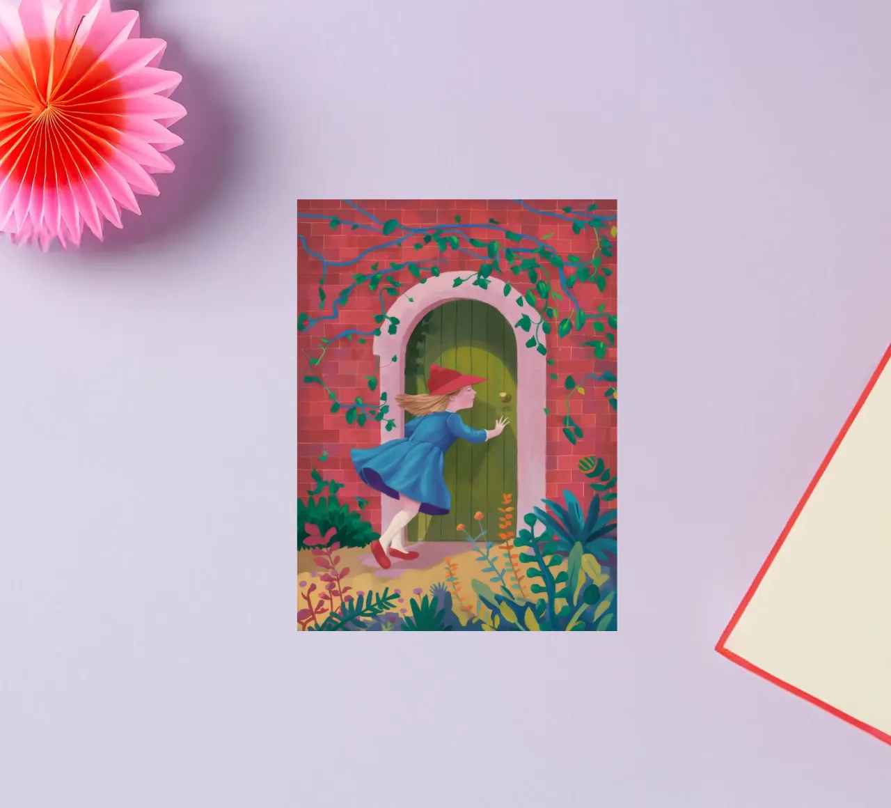 Secret Garden Passage sticker by Ivory Frame