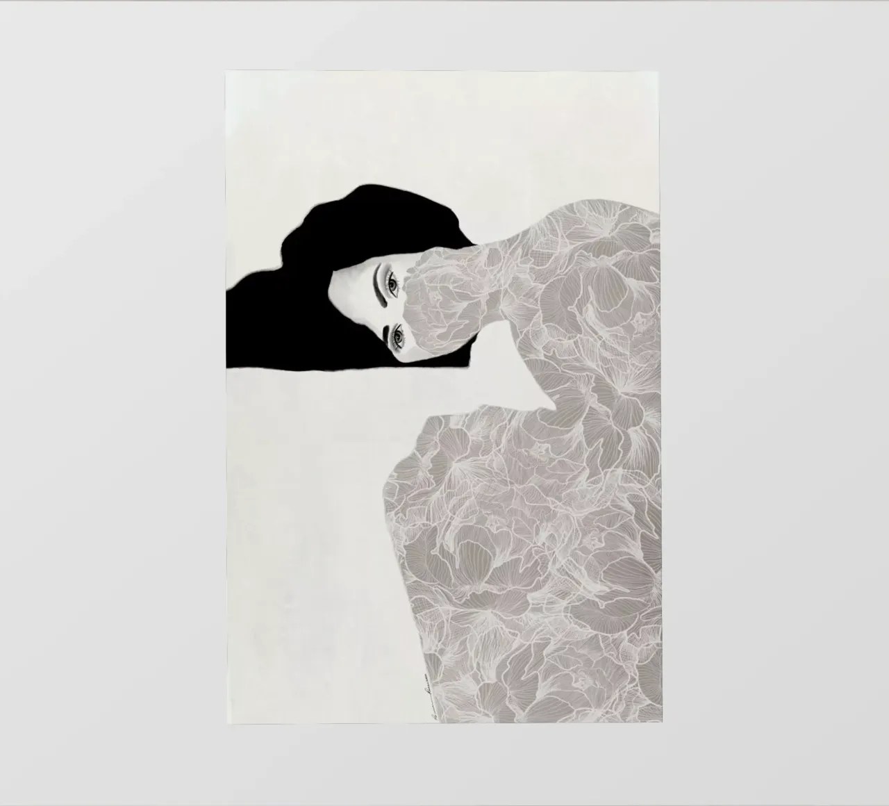 Peonies in Lockdown lonas publicitarias de Ramona Russu