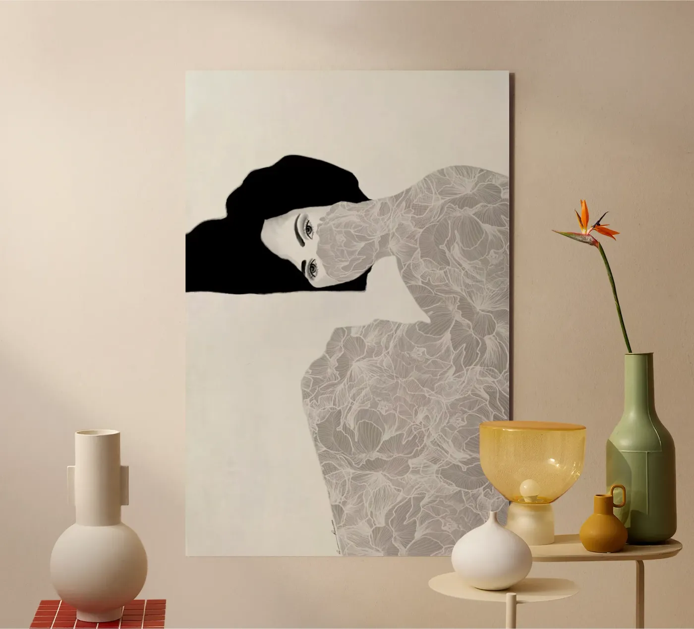 Peonies in Lockdown pannello forex da Ramona Russu