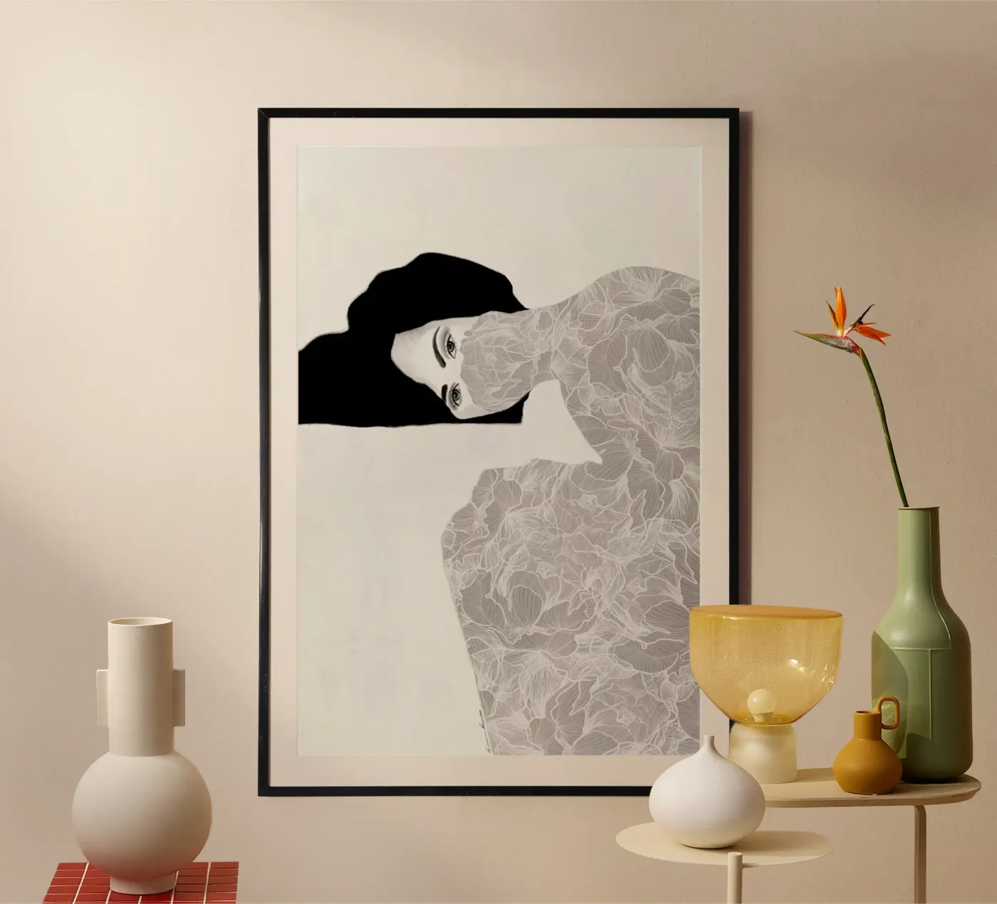 Peonies in Lockdown poster da Ramona Russu