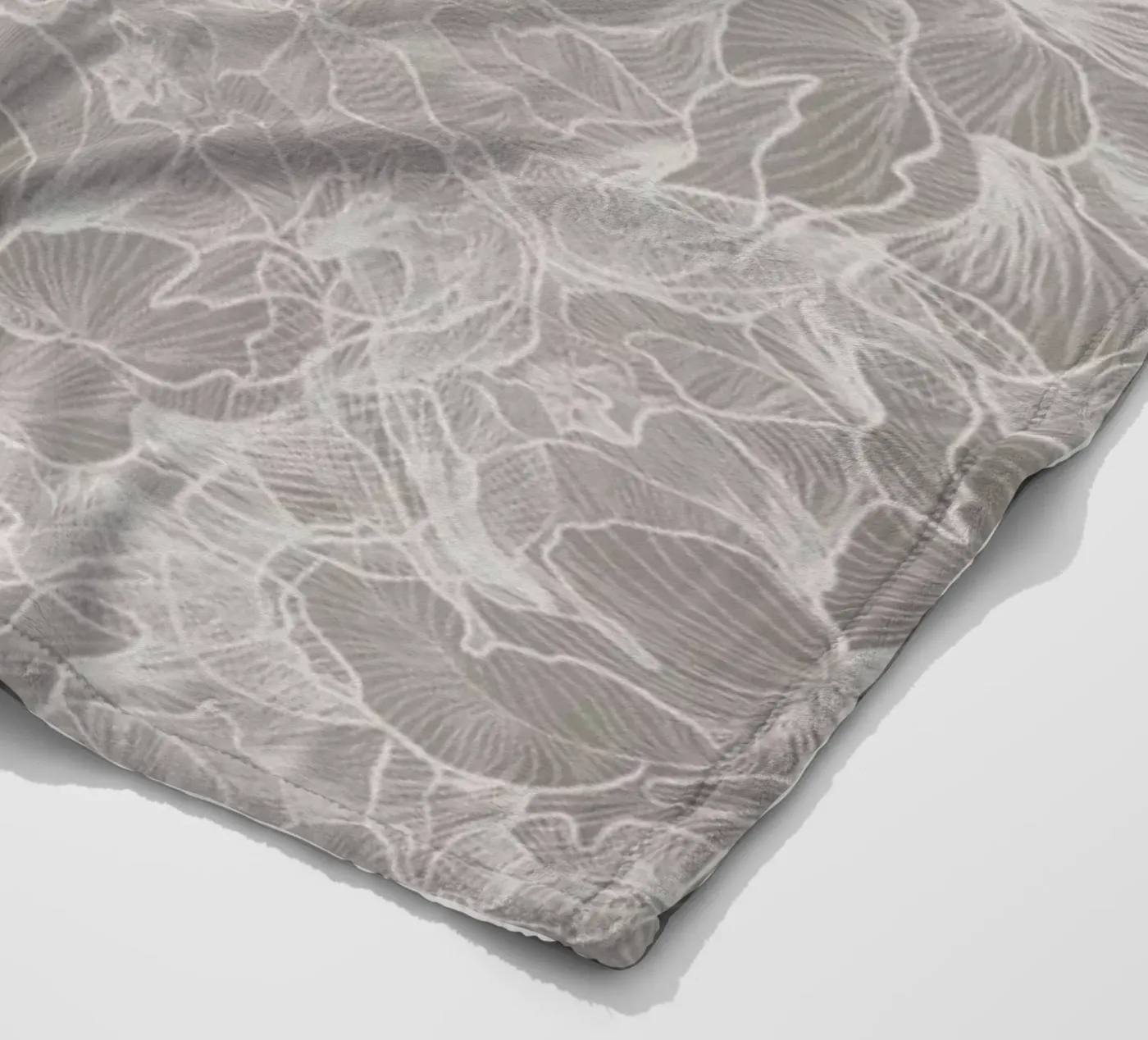 Peonies in Lockdown Fleecedecke von Ramona Russu