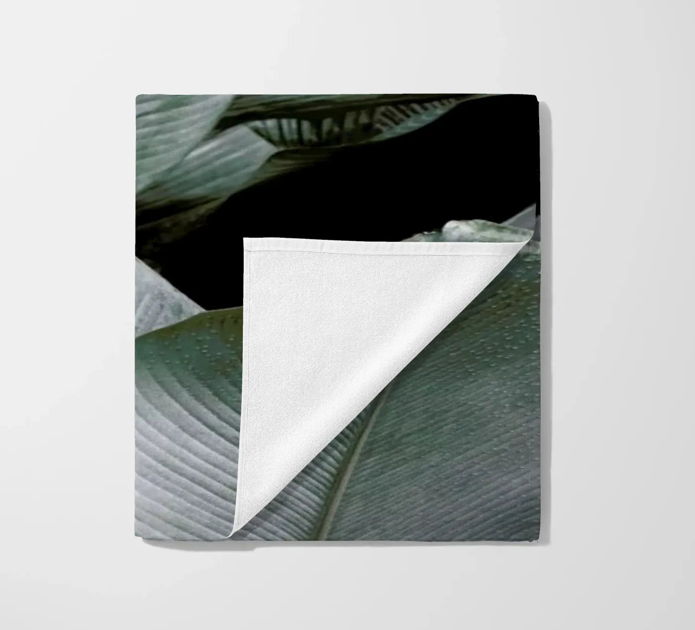Tropical Silver Leafs telo mare da Studio Nahili