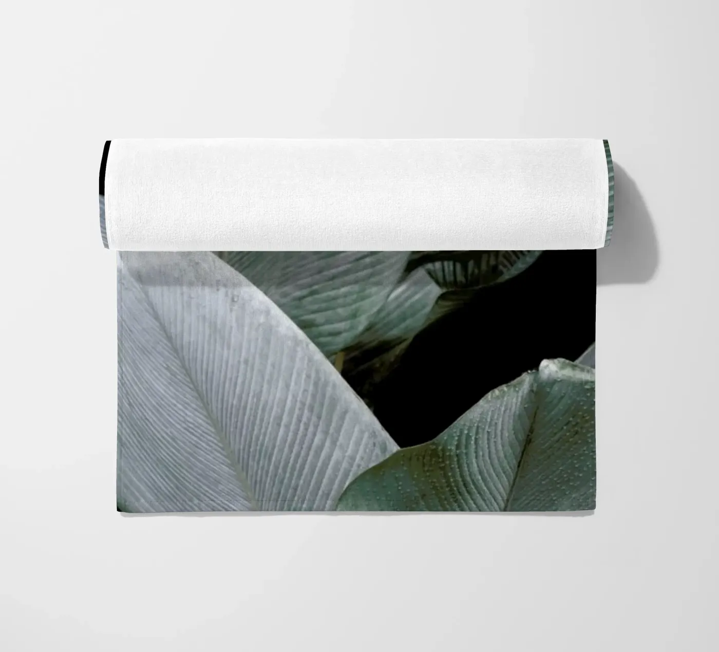 Tropical Silver Leafs telo mare da Studio Nahili