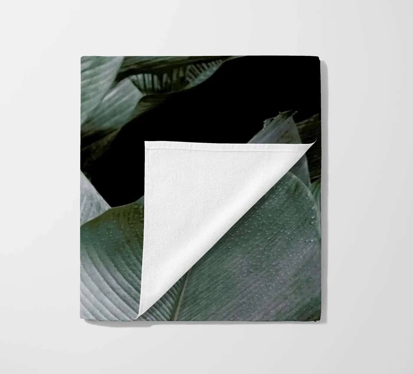 Tropical Silver Leafs telo mare da Studio Nahili
