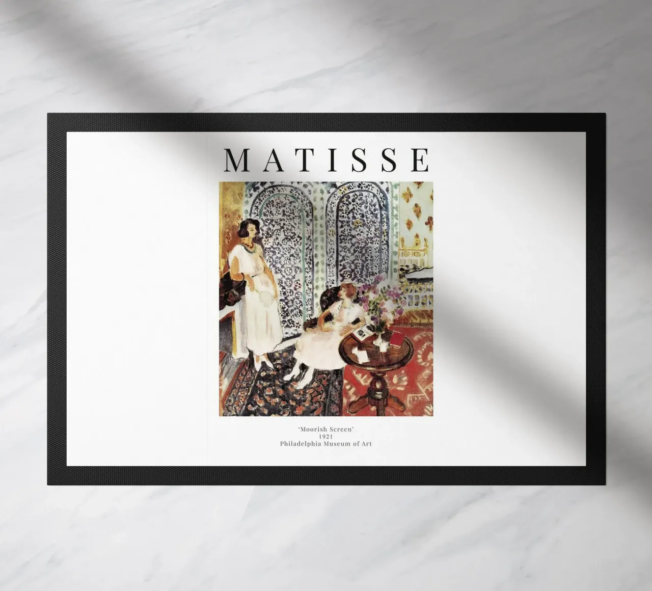Henri Matisse - Paravento moresco - Mostra zerbino da Perdana shop