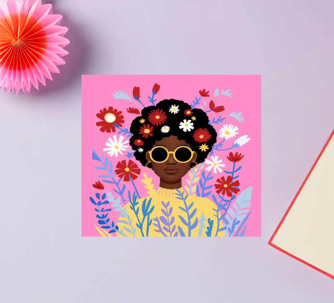 Blooming Crown Beauty sticker by Ivory Frame
