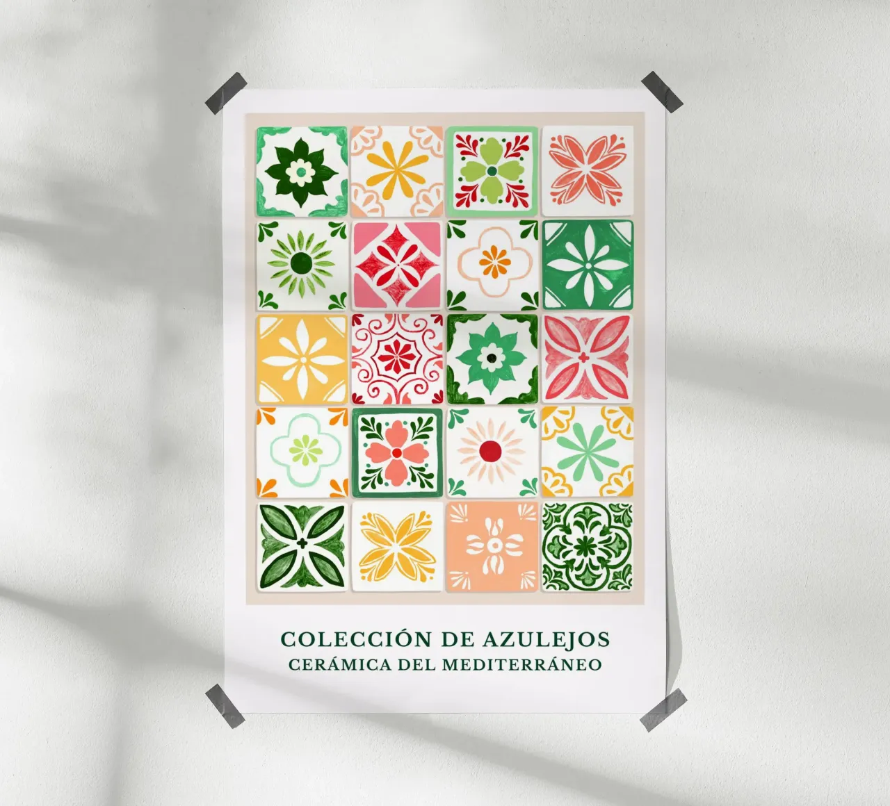 Colección de Azulejos carta hahnemühle da karenmenzenbach