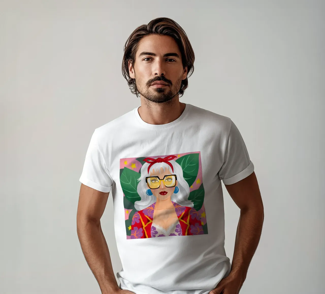 Kroonblad Majesteit t-shirt van Ivory Frame