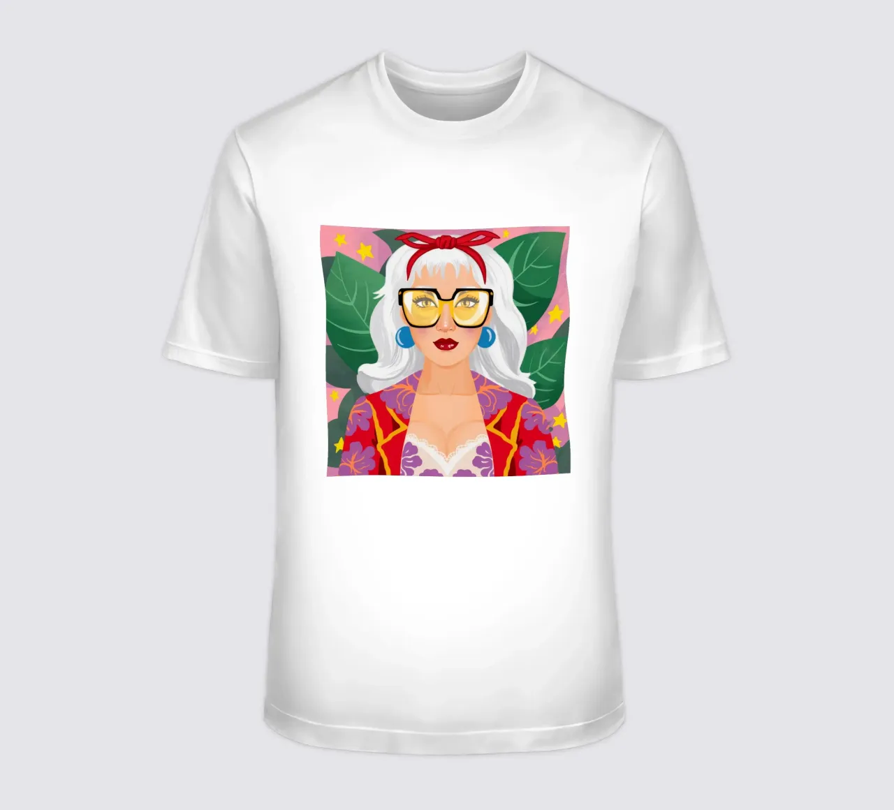 Kroonblad Majesteit t-shirt van Ivory Frame