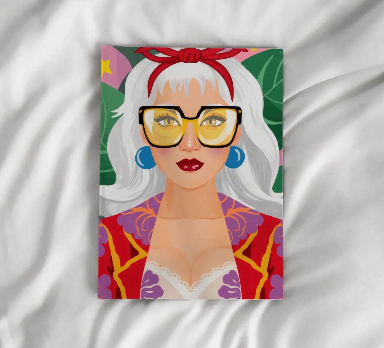 Regal Leaf Majesty notebook by Ivory Frame