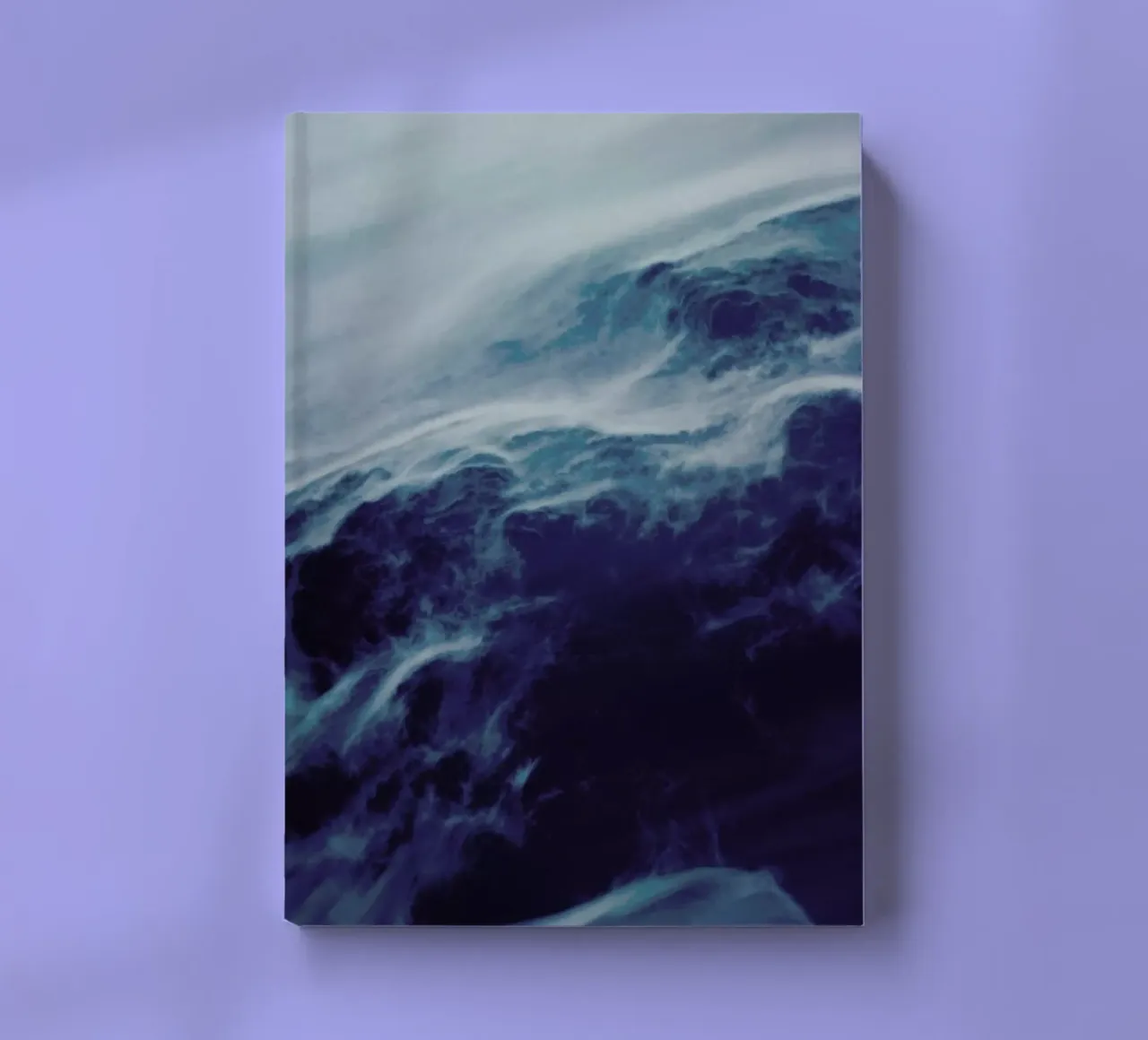 Floating In Space Classic Blue notebook by Studio Nahili