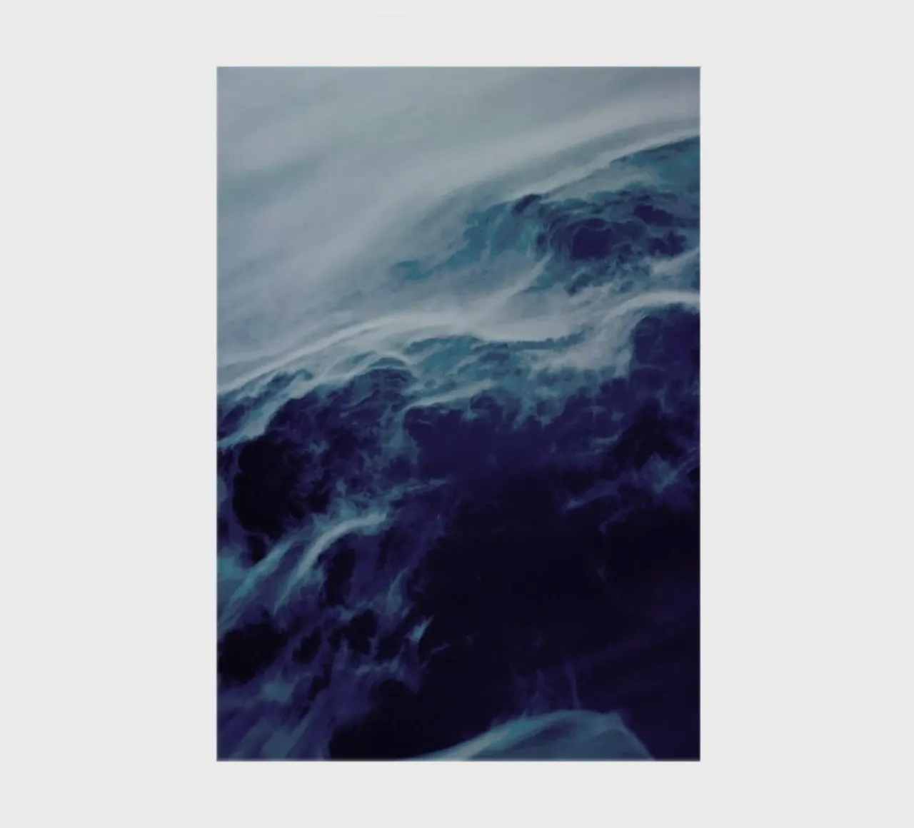 Floating In Space Classic Blue notebook by Studio Nahili