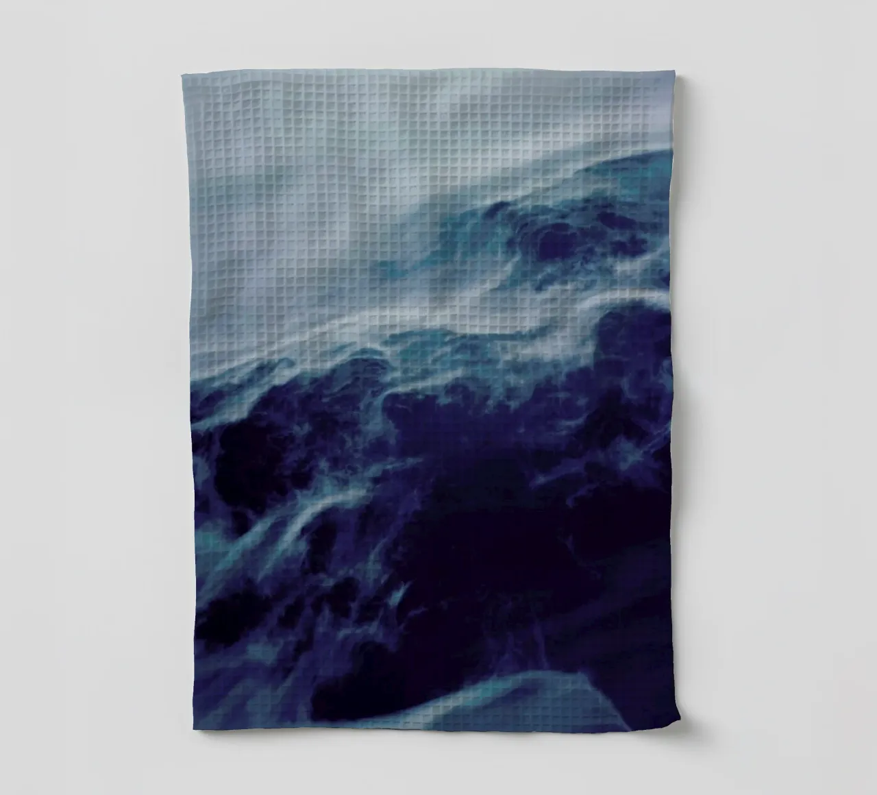 Floating In Space Classic Blue canovaccio da cucina da Studio Nahili