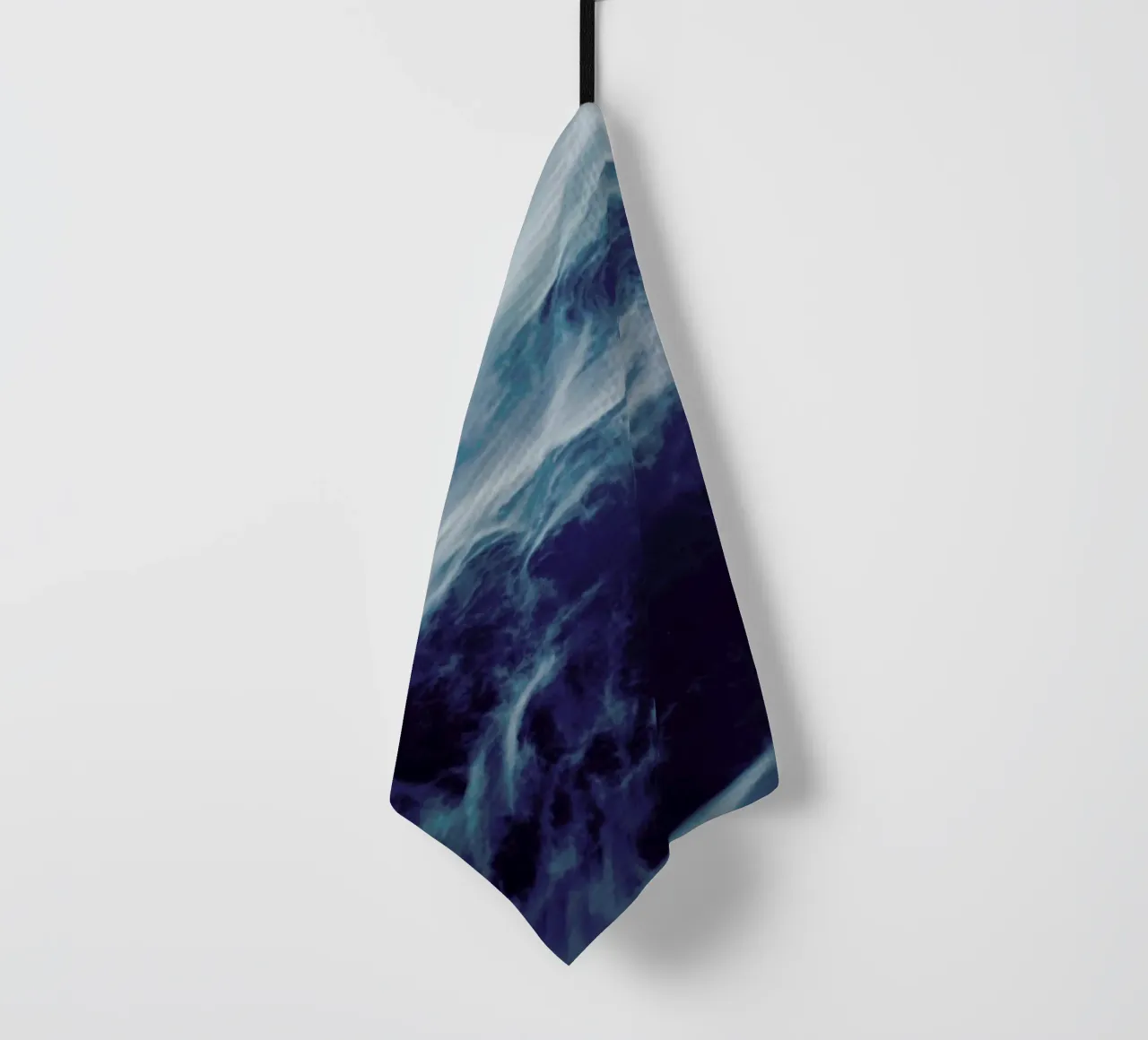 Floating In Space Classic Blue canovaccio da cucina da Studio Nahili