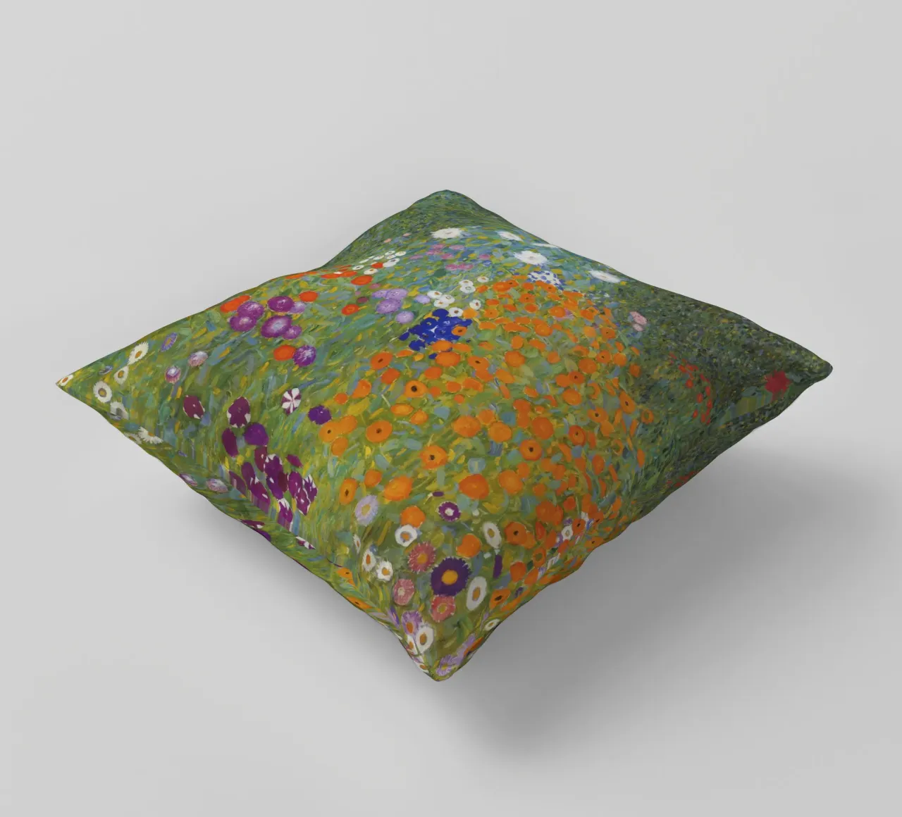 Gustav Klimt Bauerngarten, 1907 opera originale cuscino da 50 masterpieces