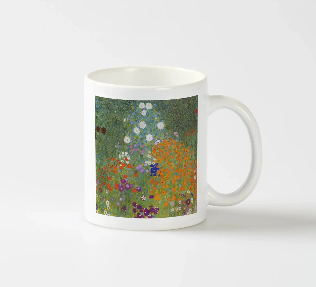 Gustav Klimt Bauerngarten, 1907 opera originale tazza in ceramica da 50 masterpieces