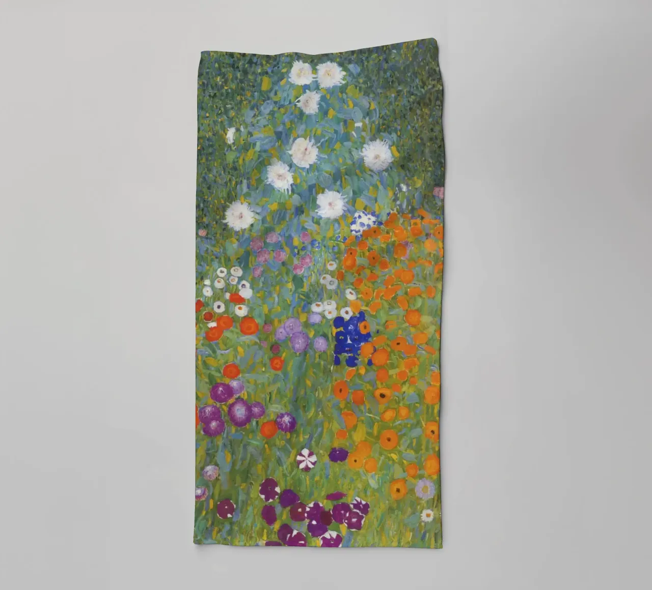 Gustav Klimt Bauerngarten, 1907 opera originale asciugamano da bagno da 50 masterpieces