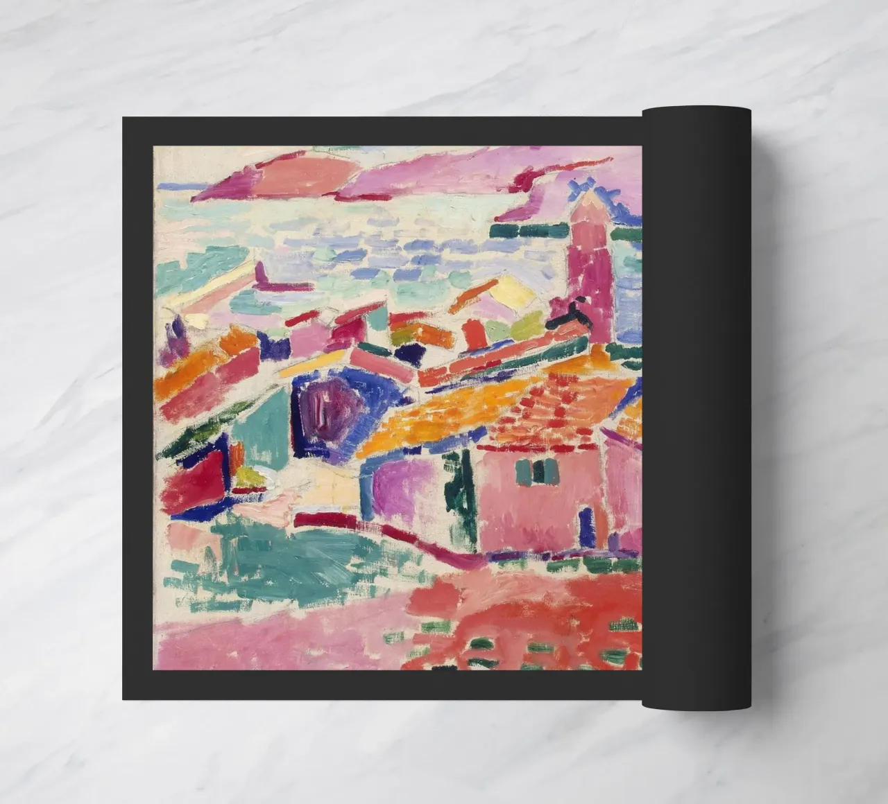 Henri Matisse Veduta di Collioure, 1905 opera originale zerbino da 50 masterpieces