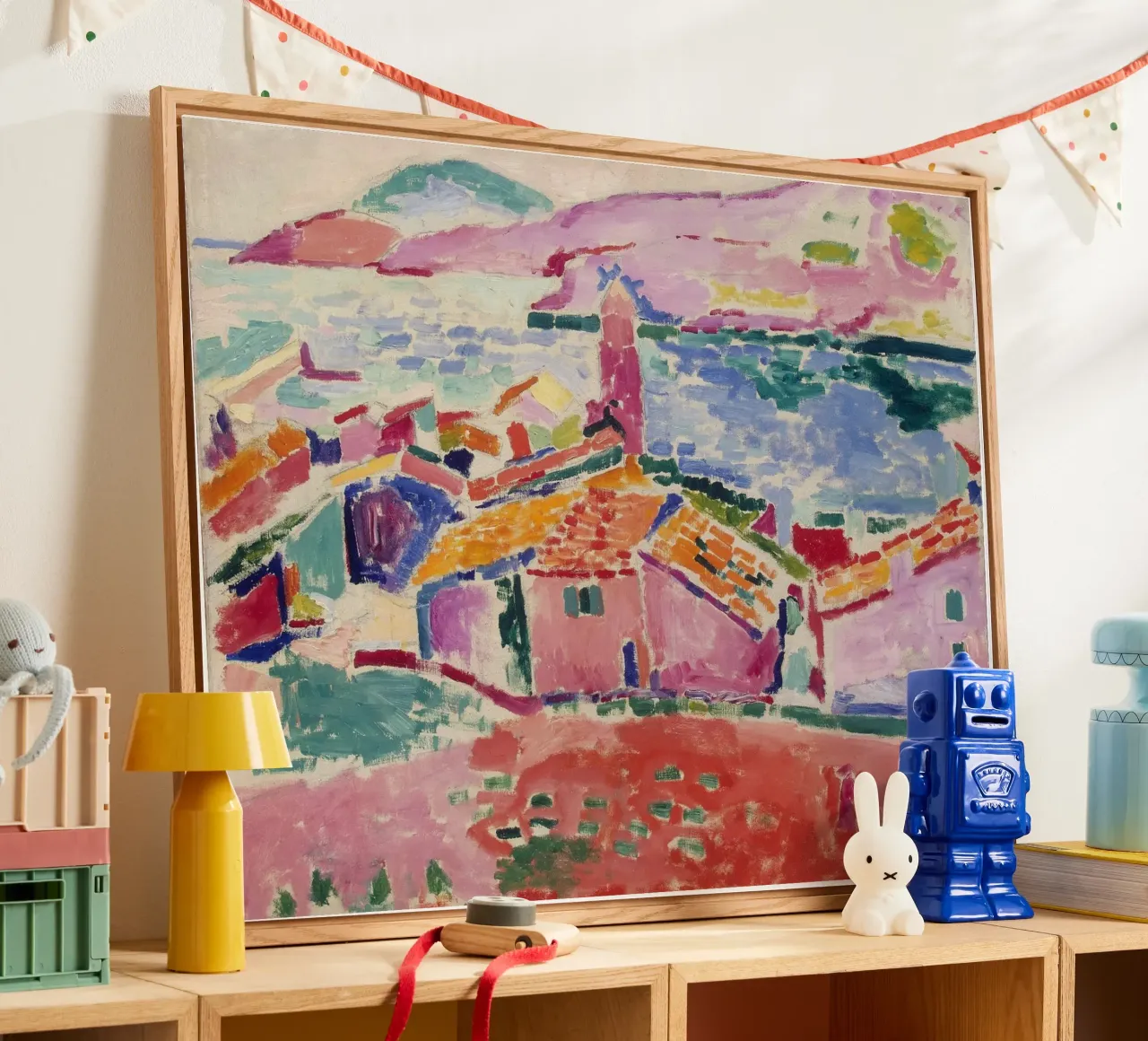 Henri Matisse Veduta di Collioure, 1905 opera originale plexiglass da 50 masterpieces