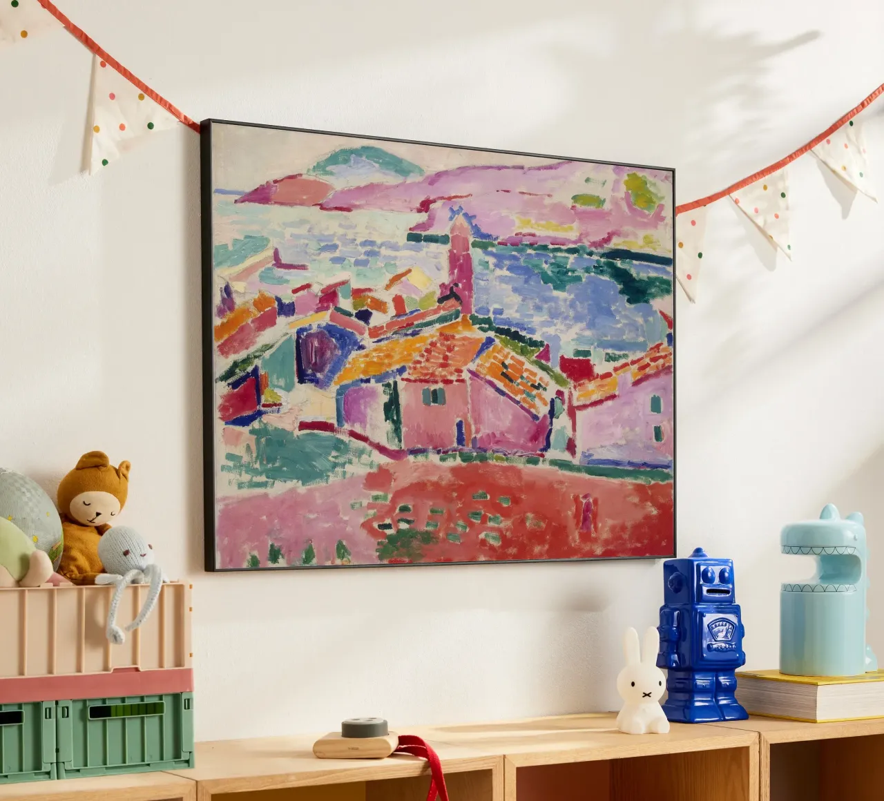 Henri Matisse View of Collioure, 1905 original work alu-dibond by 50 masterpieces