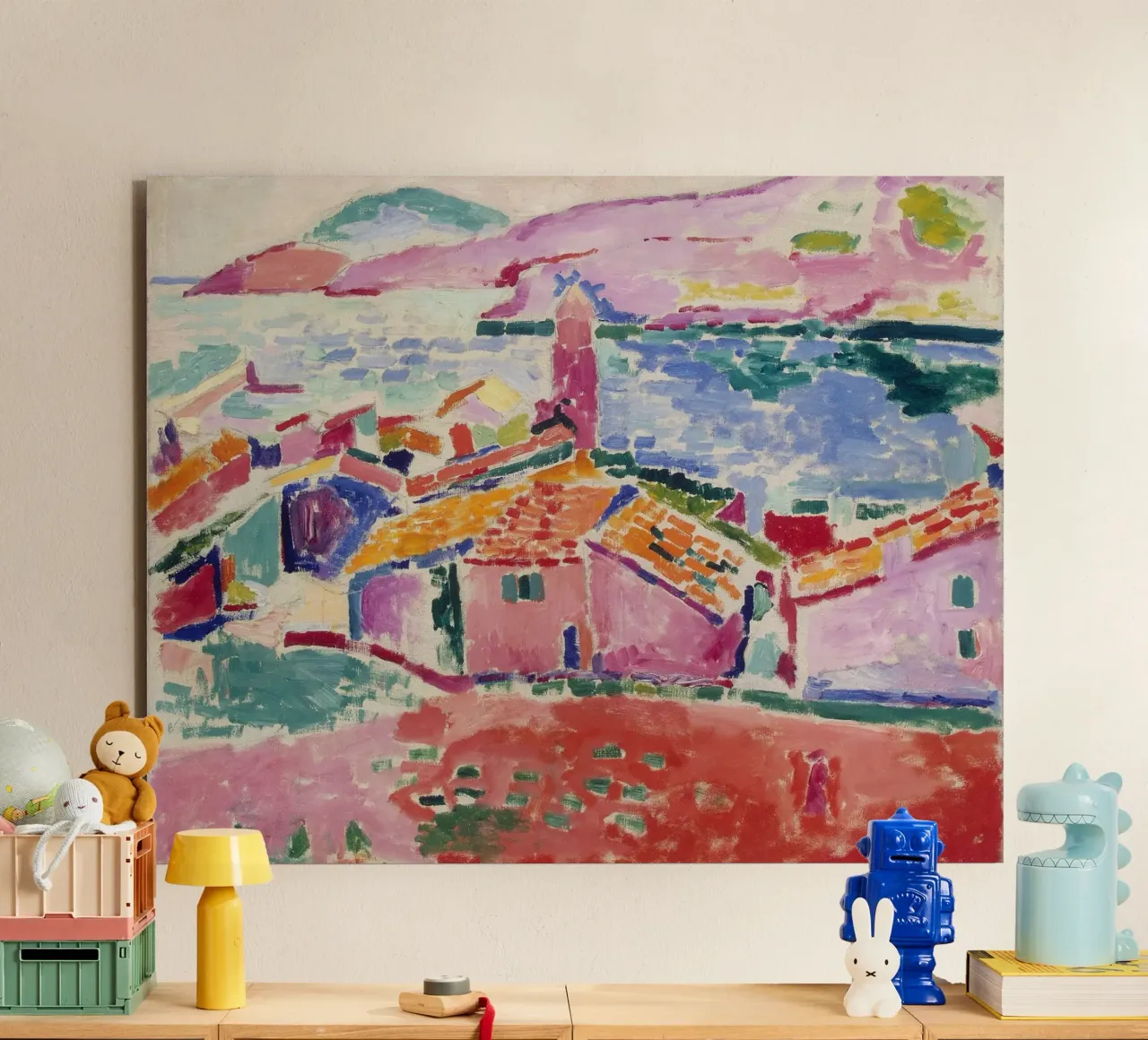 Henri Matisse View of Collioure, 1905 original work alu-dibond by 50 masterpieces