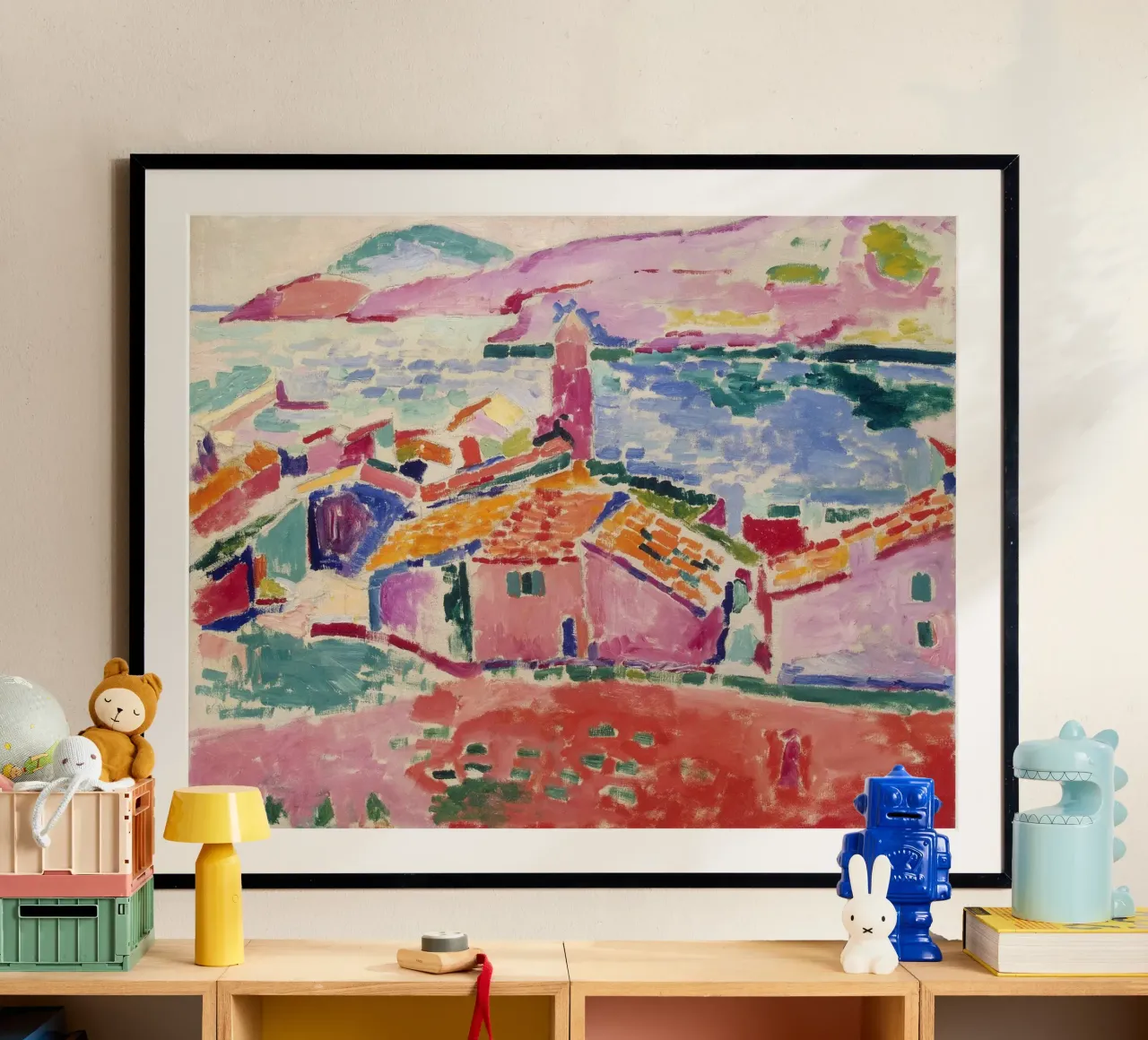 Henri Matisse Vue de Collioure, 1905 œuvre originale poster de 50 masterpieces