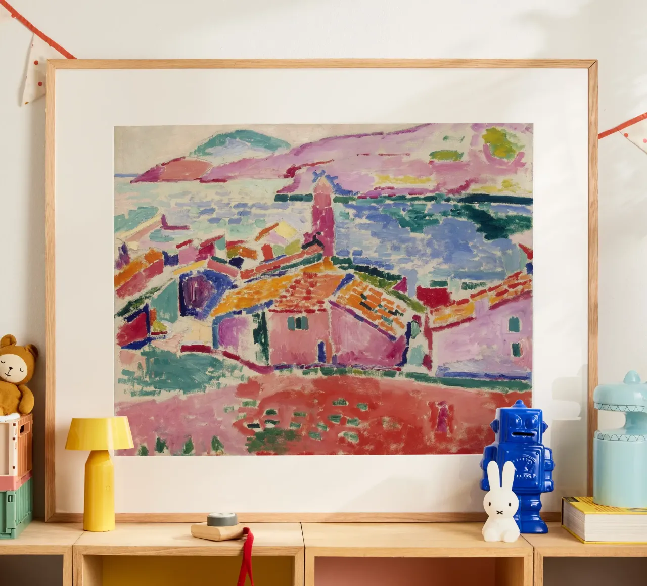 Henri Matisse Vue de Collioure, 1905 œuvre originale poster de 50 masterpieces