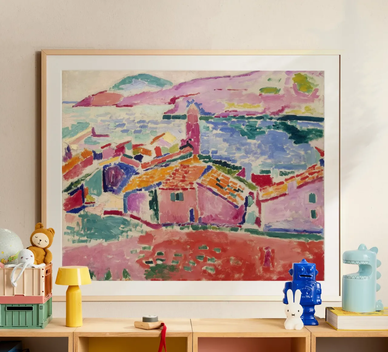 Henri Matisse Vue de Collioure, 1905 œuvre originale poster de 50 masterpieces