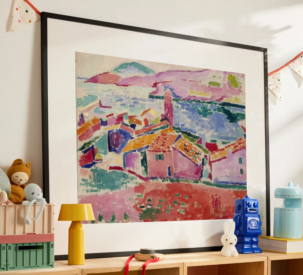 Henri Matisse Vue de Collioure, 1905 œuvre originale poster de 50 masterpieces