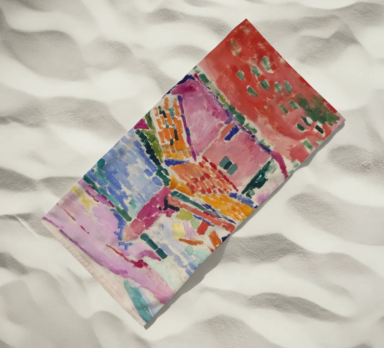 Henri Matisse Veduta di Collioure, 1905 opera originale telo mare da 50 masterpieces