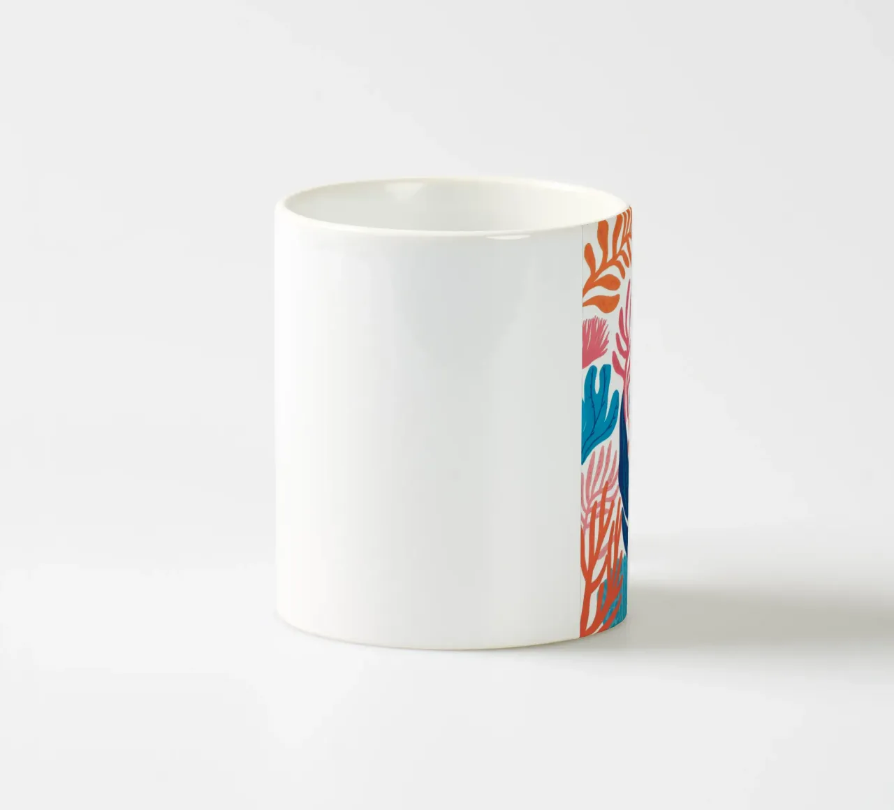 Incantevole fantasia acquatica tazza in ceramica da Ivory Frame