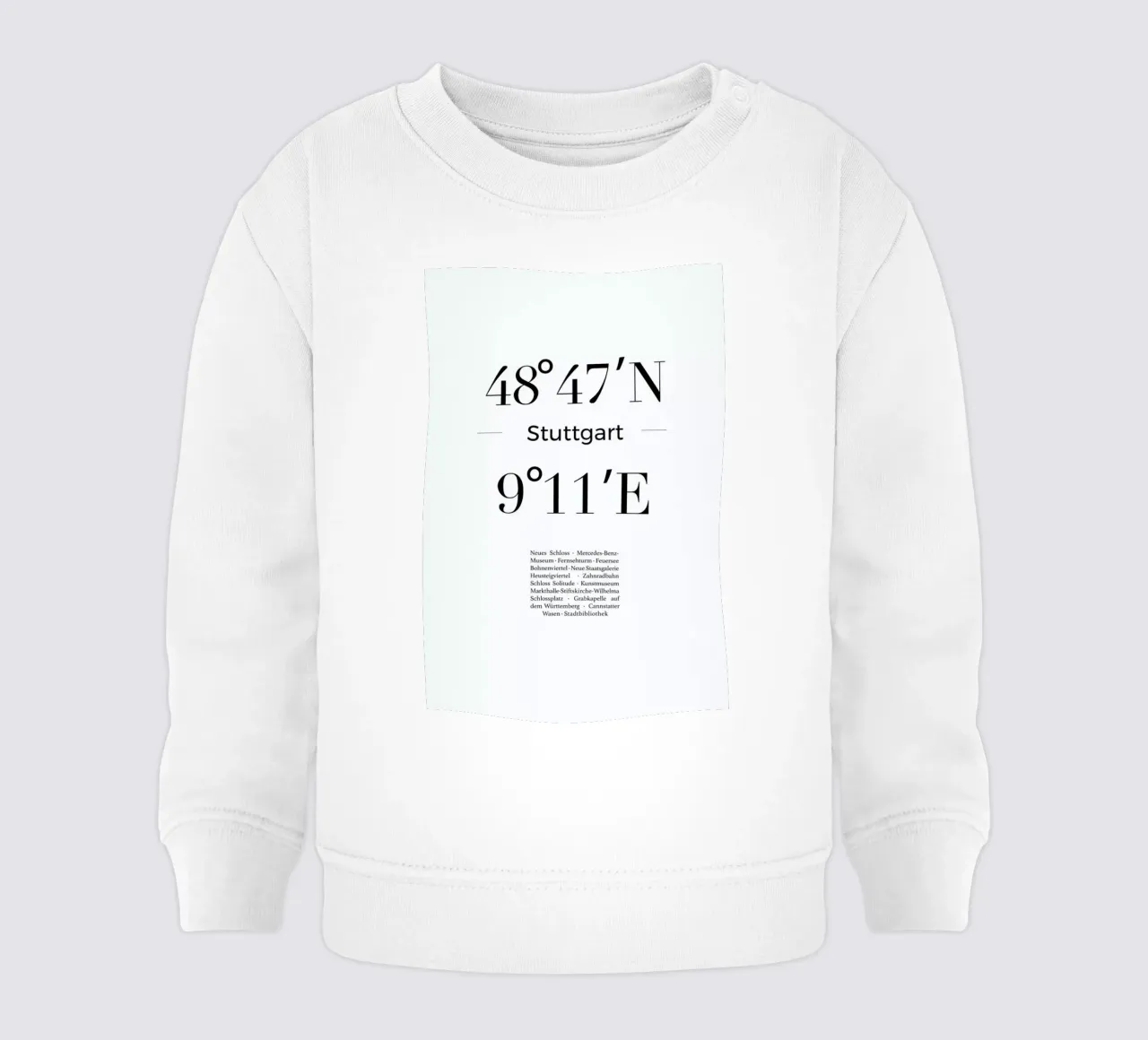 Stuttgart baby sweatshirt by Studio One