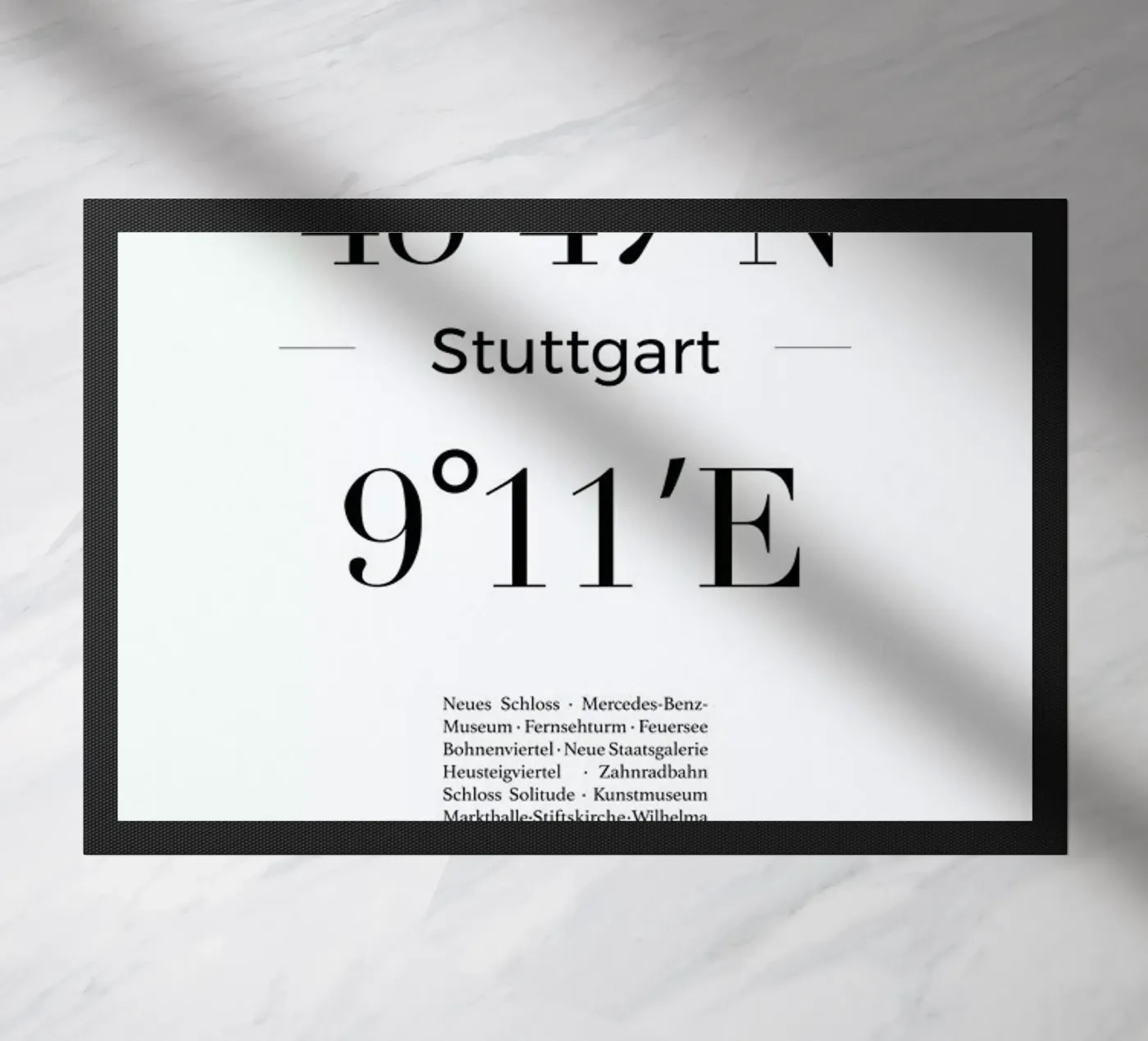 Stuttgart deurmat van Studio One