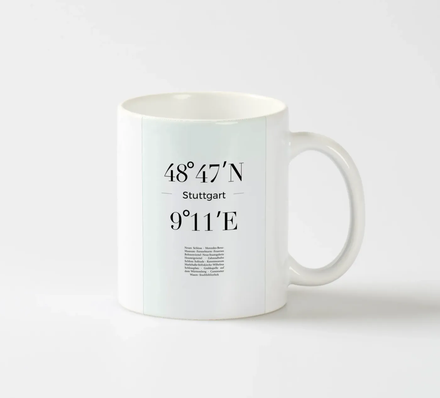 Stuttgart ceramic mug by Studio One