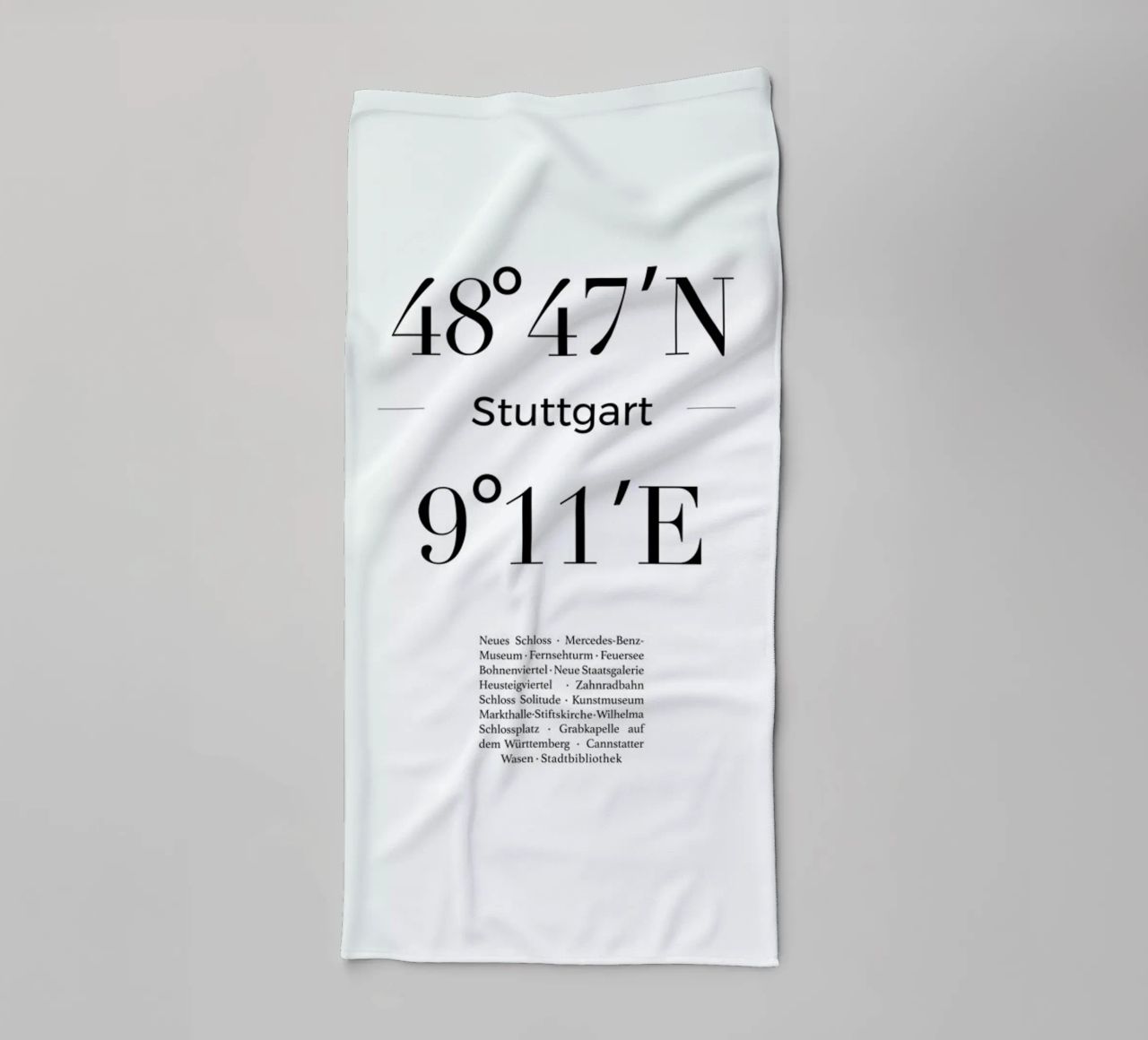 Stuttgart Handtuch von Studio One