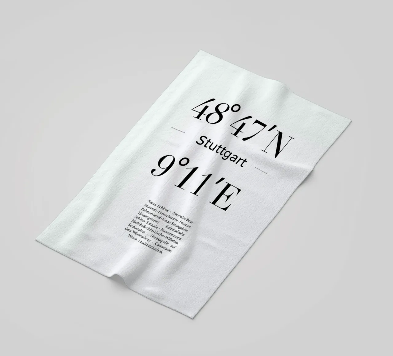 Stuttgart telo mare da Studio One