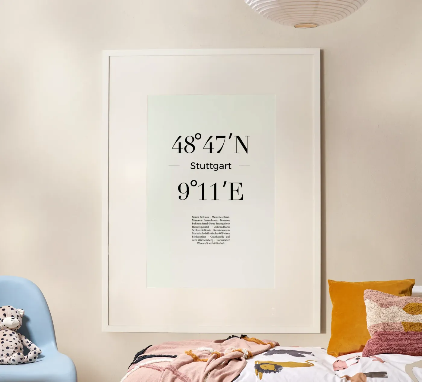 Stuttgart poster by Studio One