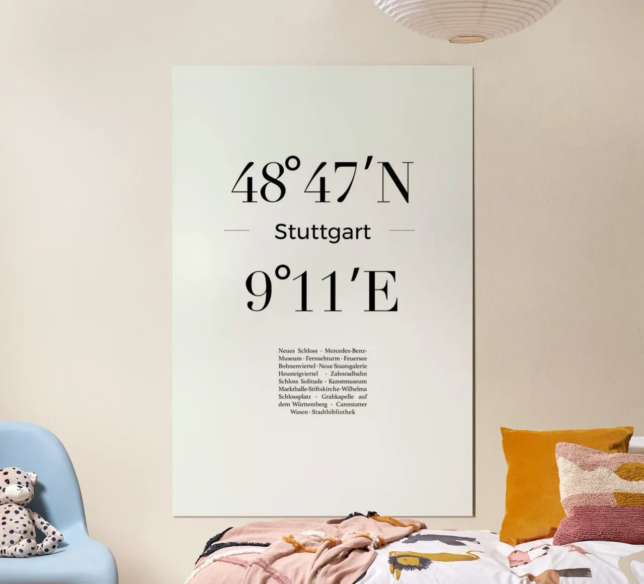 Stuttgart Poster von Studio One