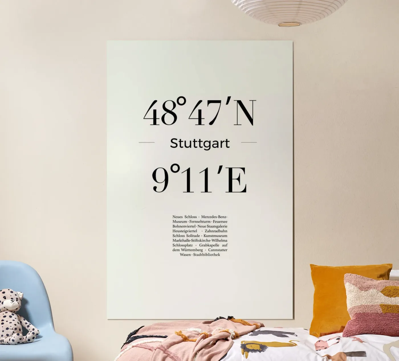 Stuttgart poster by Studio One