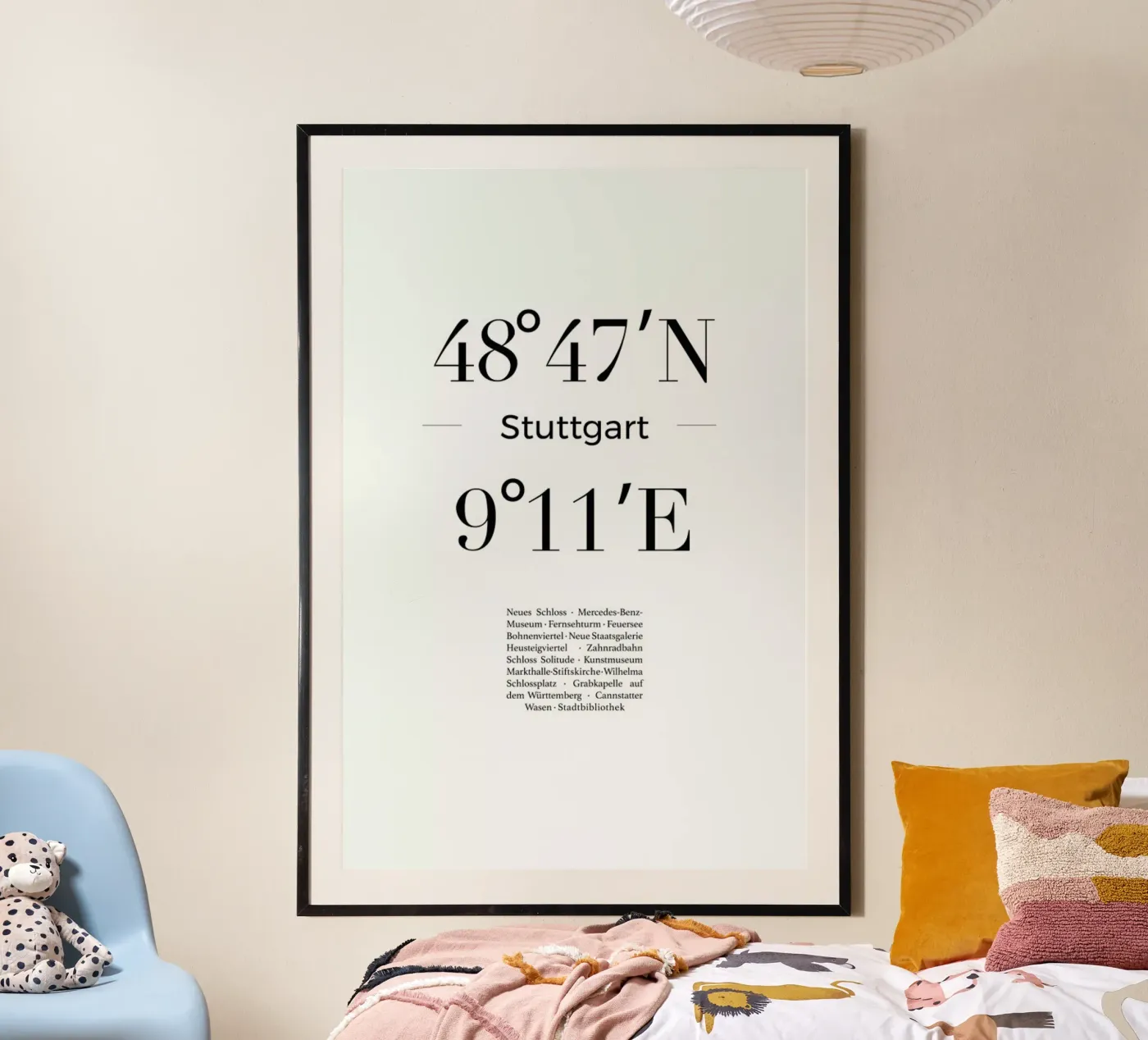 Stuttgart poster by Studio One
